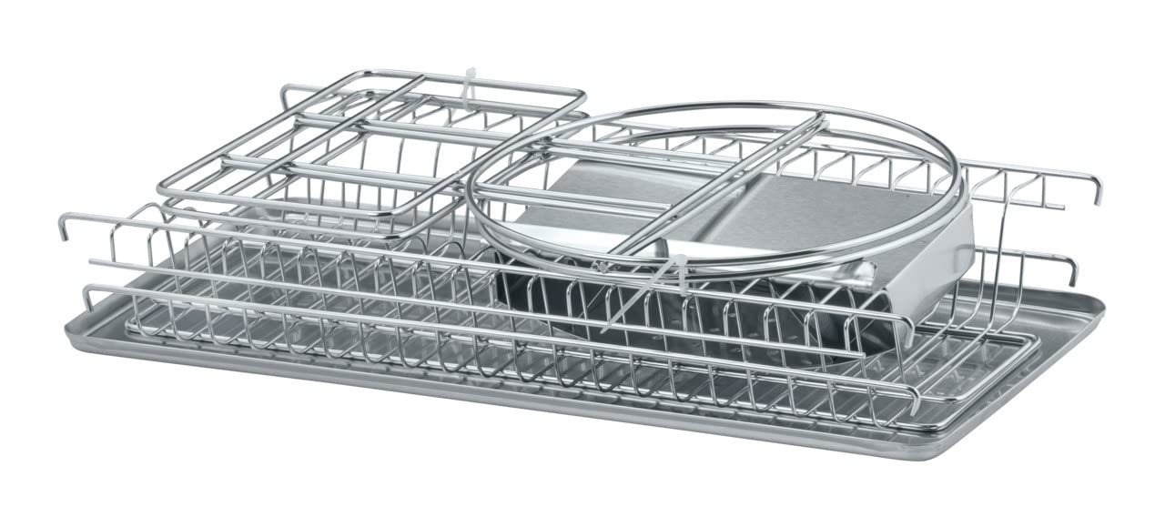 wenko-geschirrabtropfer-exclusiv-duo-2-etagig-edelstahl-rostfrei image 4