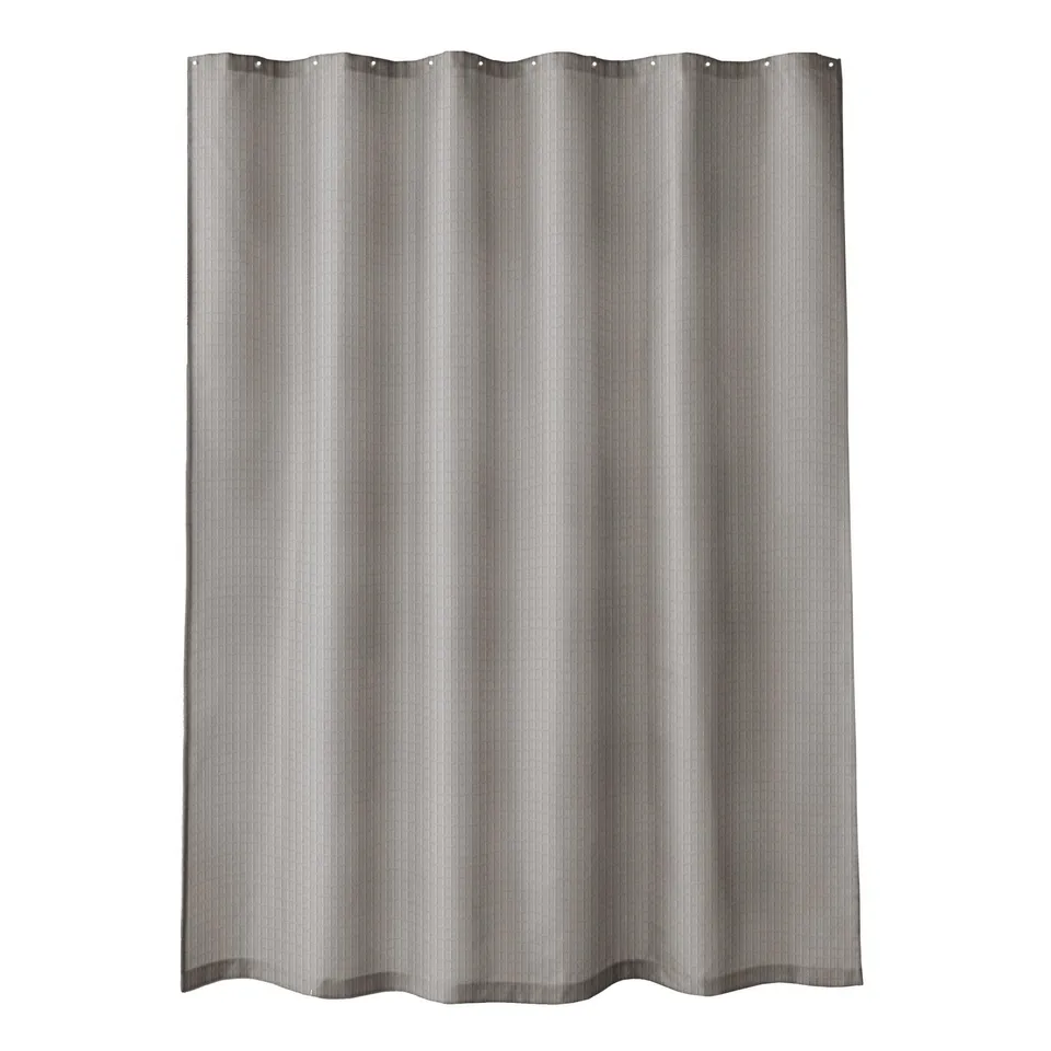 kleine-wolke-griglia-duschvorhang-textil-platin-180x200-cm image 1