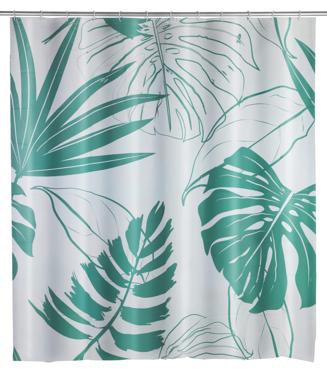wenko-uni-duschvorhang-wei-180-x-200-cm-peva-wasserdicht-mit-ringen image 7