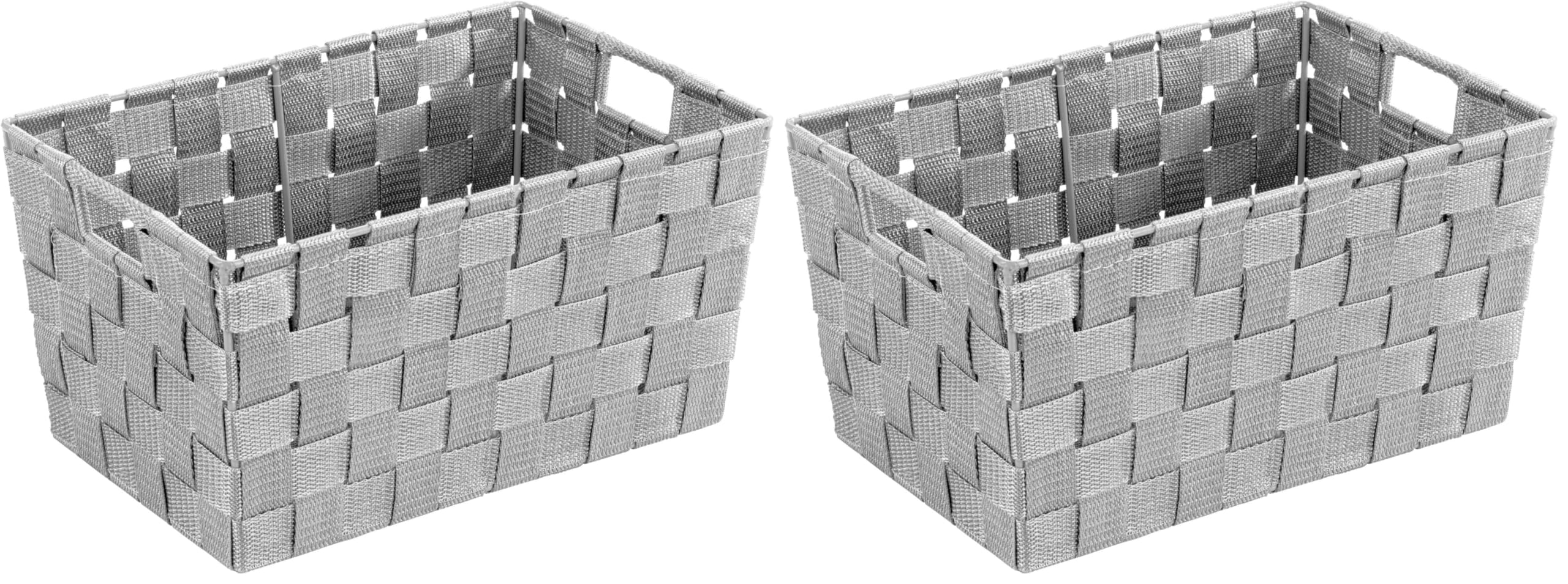 wenko-aufbewahrungskorb-adria-s-grau-6-24-l-polypropylen-30-x-15-x-20-cm image 7