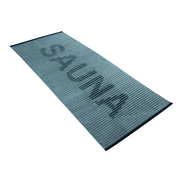 vossen-saunatuch-camden-polo-blue-80-x-200-cm-baumwoll-mix-mit-sauna-schrift image 1