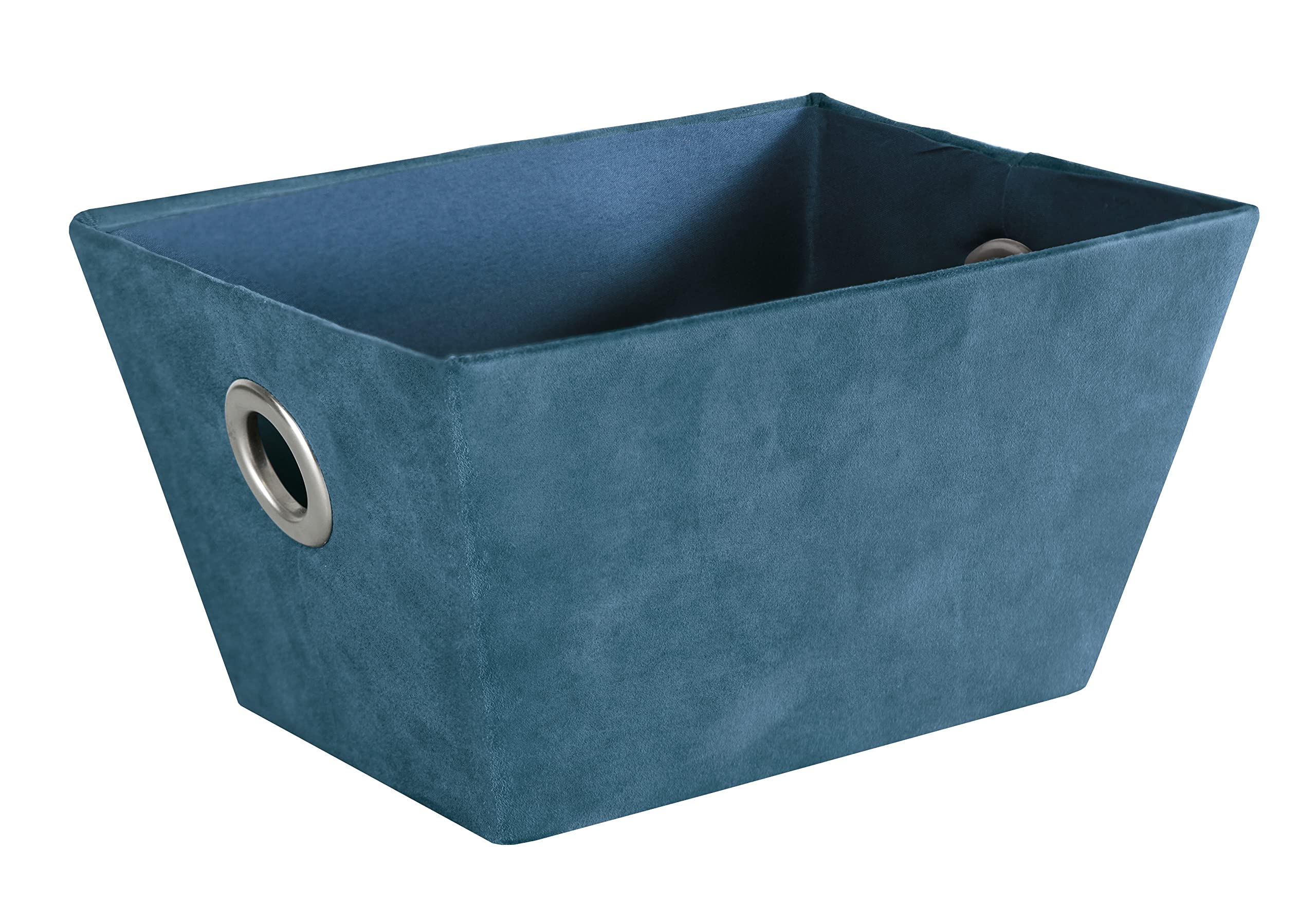 kleine-wolke-suede-aufbewahrungskorb-m-27-x-20-x-15-cm-mare-blau image 2