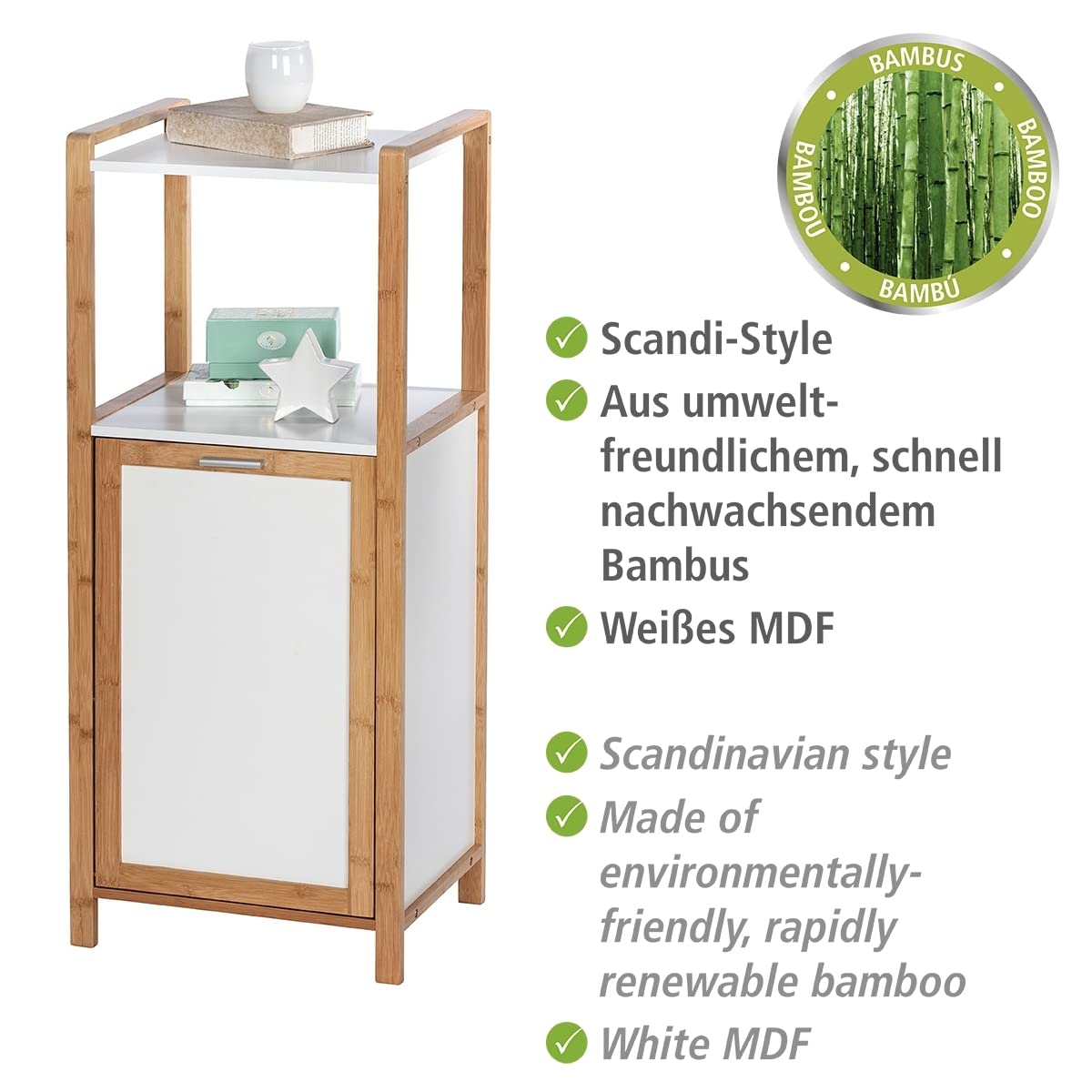 wenko-regal-finja-bambus-mit-w-schebox-30-l-40-x-95-x-30-cm image 6