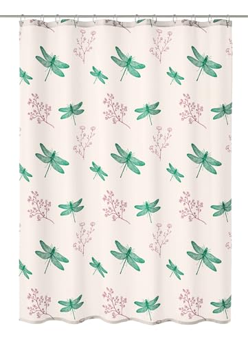kleine-wolke-scarlett-duschvorhang-smaragd-180x200-cm-textil-duschvorhang image 4
