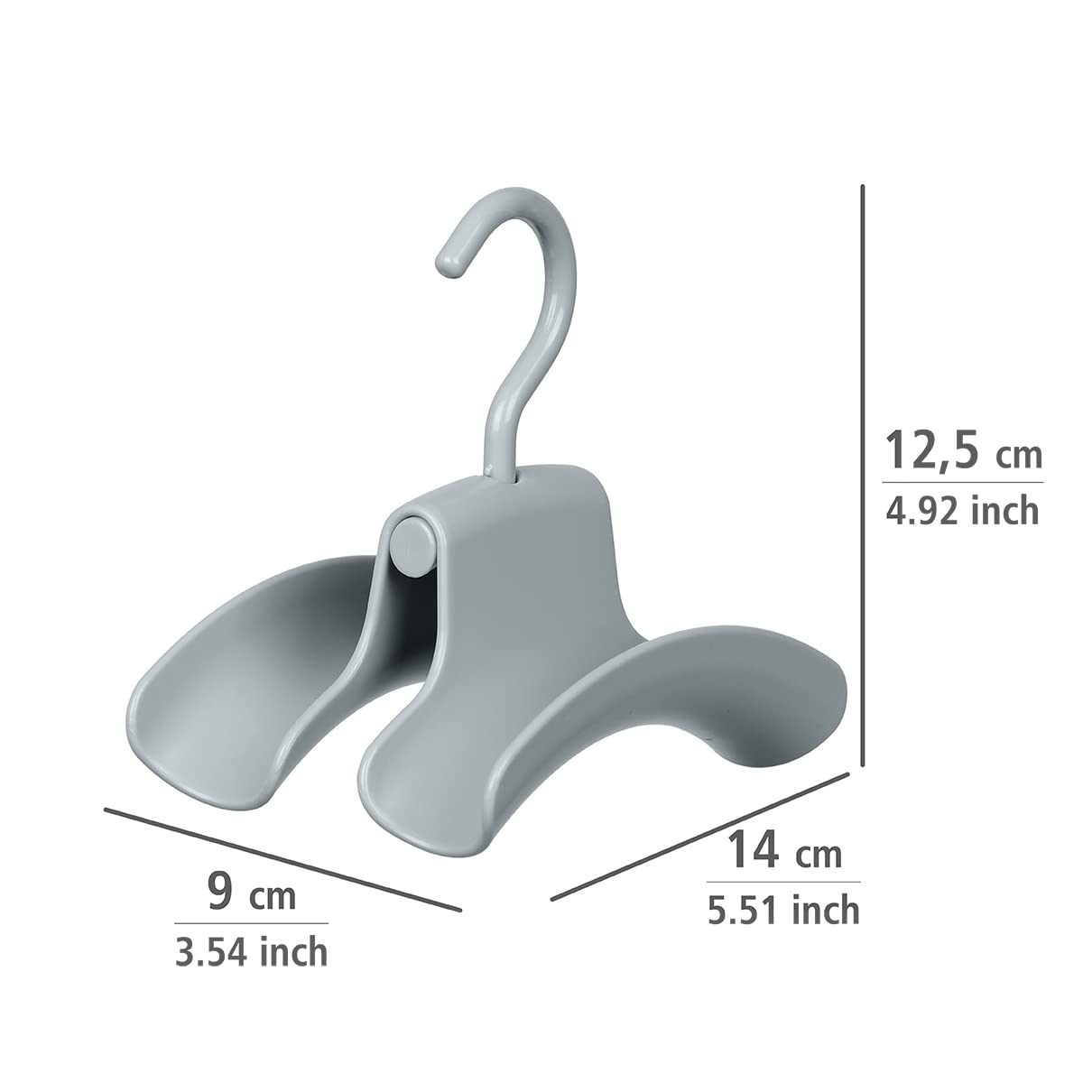 wenko-herkules-handtaschen-halter-3er-set-grau-9-x-12-5-x-14-cm image 5