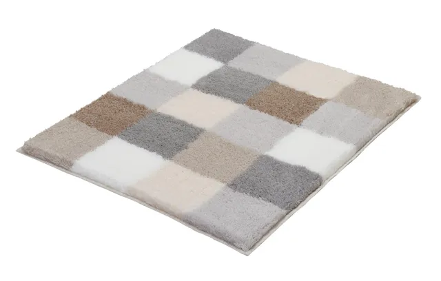 kleine-wolke-badteppich-caro-kaschmirfarben-55-x-65-cm image 1