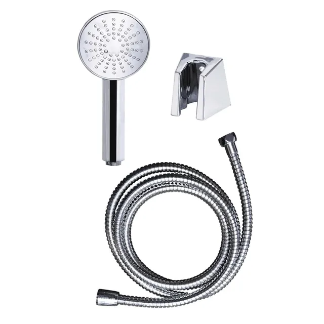 ridder-cali-dusch-set-handbrause-mit-wandhalter-und-schlauch-chrom image 1