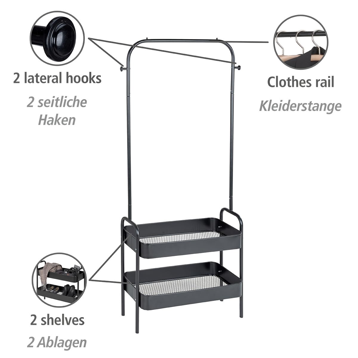 wenko-kleiderst-nder-kali-standgarderobe-75x165x30-cm-schwarz image 2