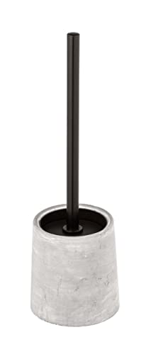 wenko-villena-wc-garnitur-stand-aus-beton-grau-schwarz-11-5-x-38-cm image 5