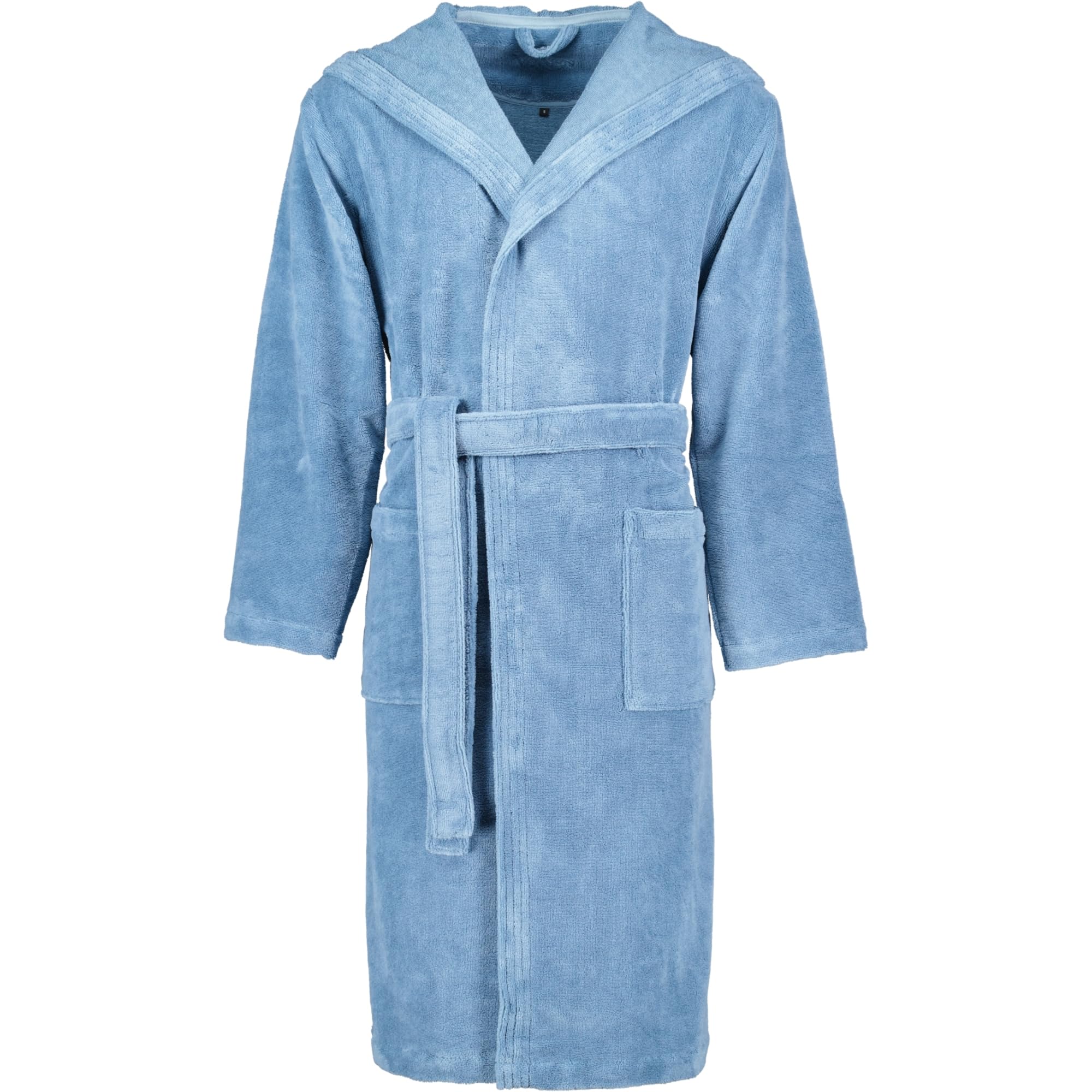vossen-lynn-unisex-bademantel-mit-kapuze-microfaser-290-g-m-cadet-blue-gr-e-s image 5