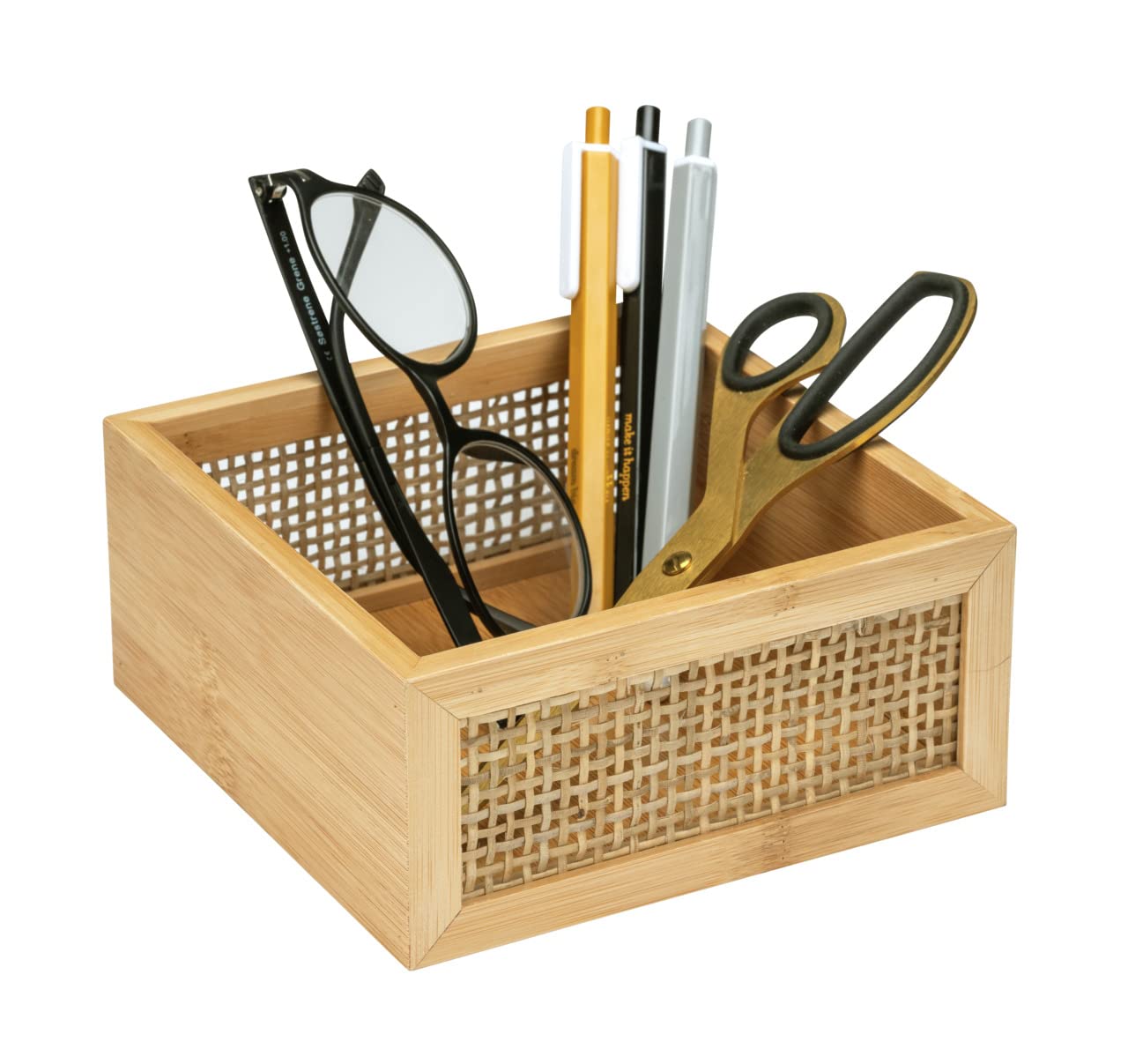 wenko-allegre-m-badablage-bambus-box-mit-rattan-geflecht-15-x-7-x-15-cm-natur image 7