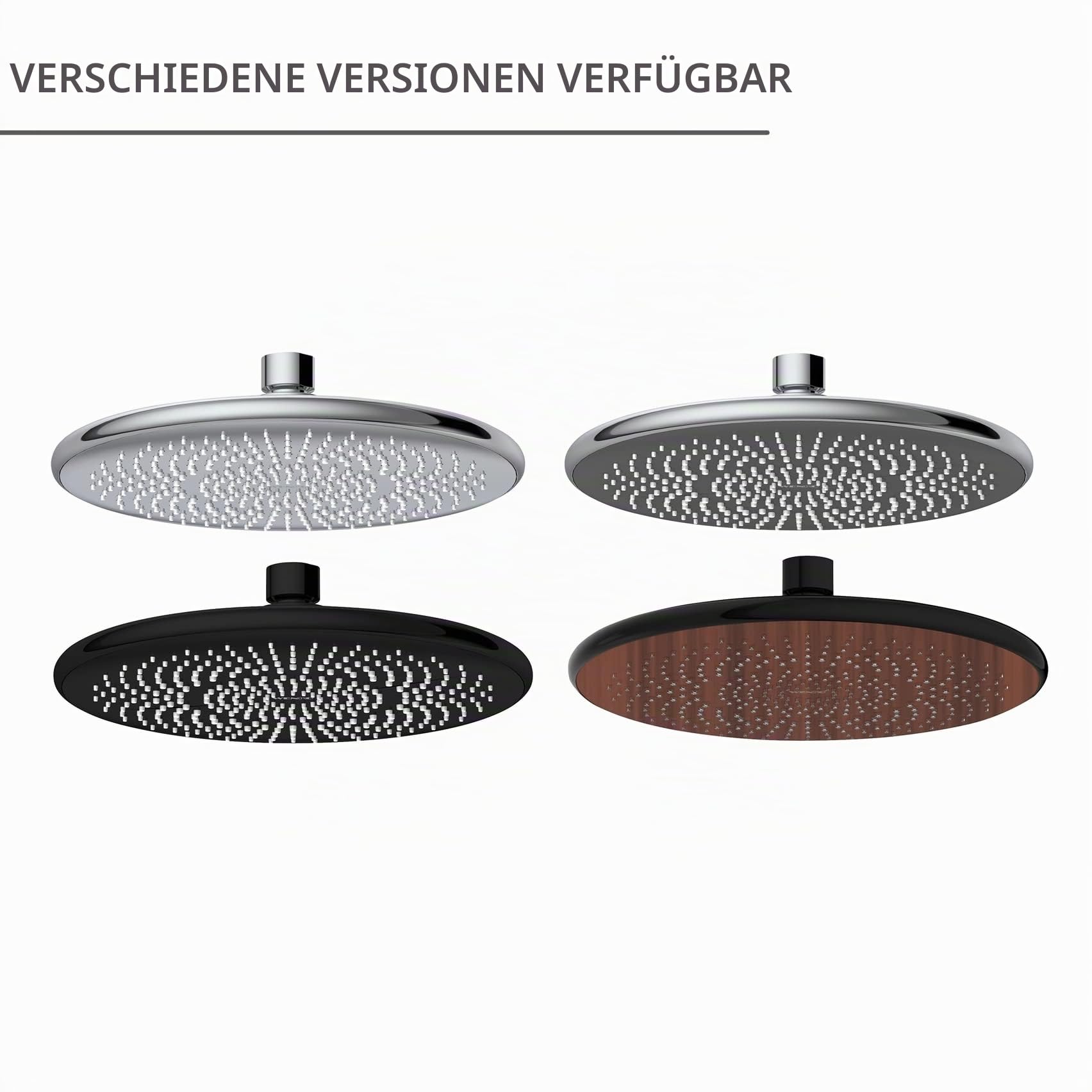 wenko-watersaving-regenduschkopf-kopfbrause-22-5-cm-wasserspar-system-schwarz image 8
