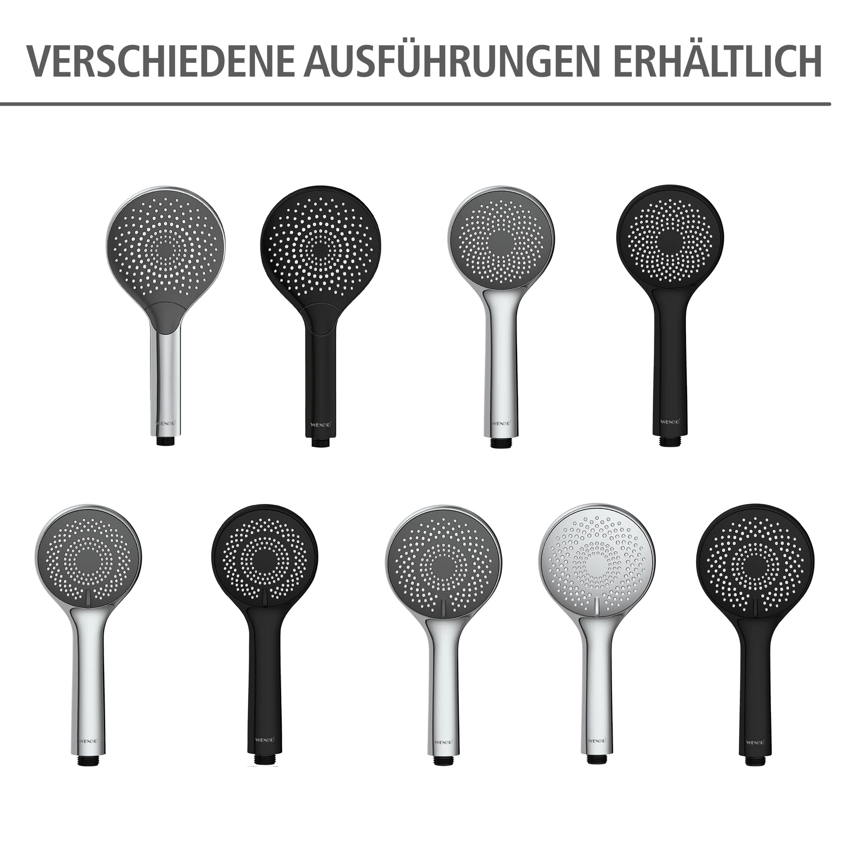 wenko-duschkopf-watersaving-handbrause-grau-9-6-cm image 8