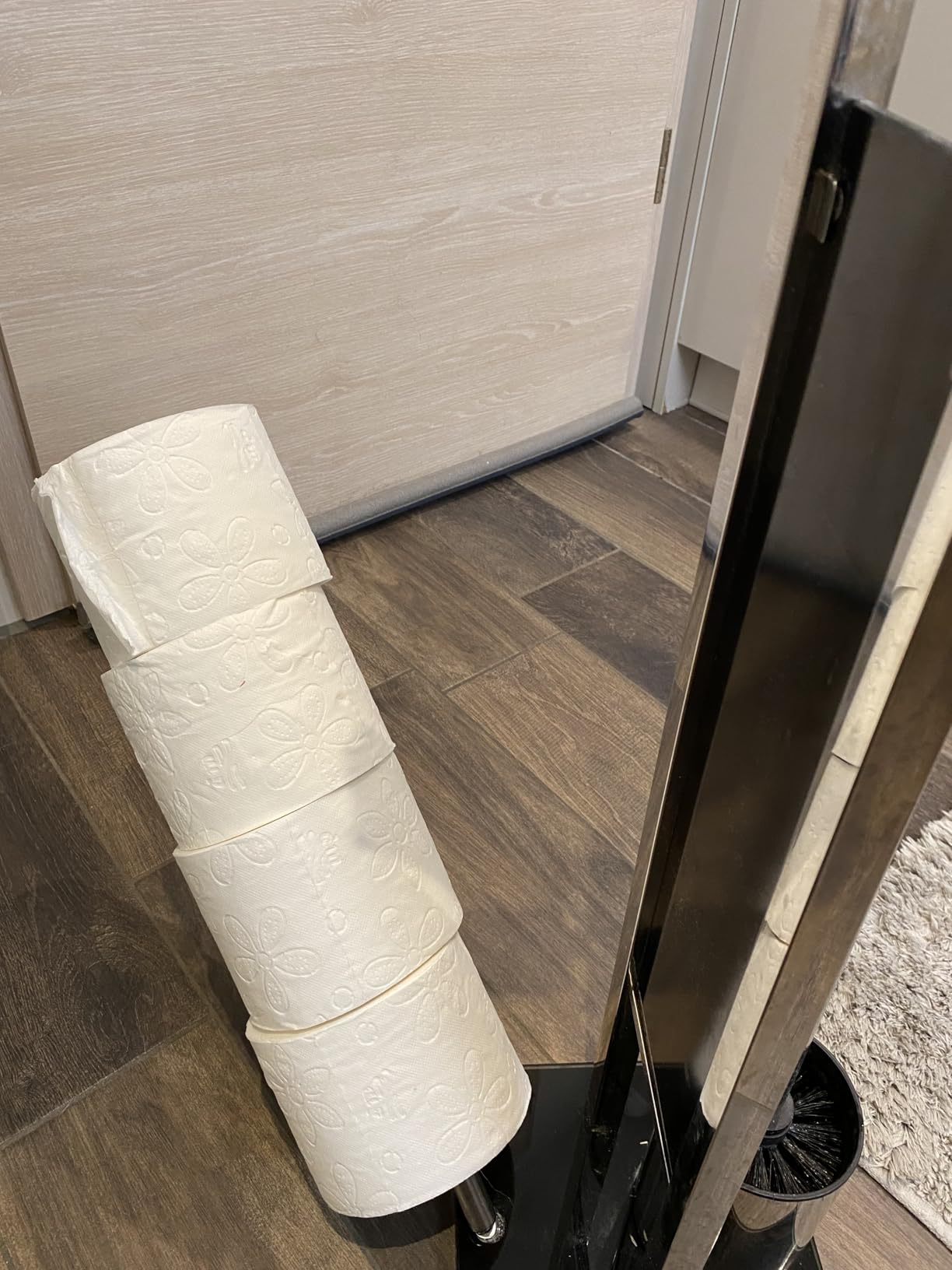 Rostansatz am Boden