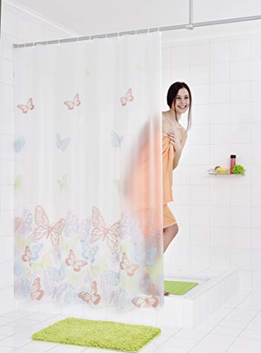 ridder-duschvorhang-folie-papillon-180x200-cm-semitransparent image 4