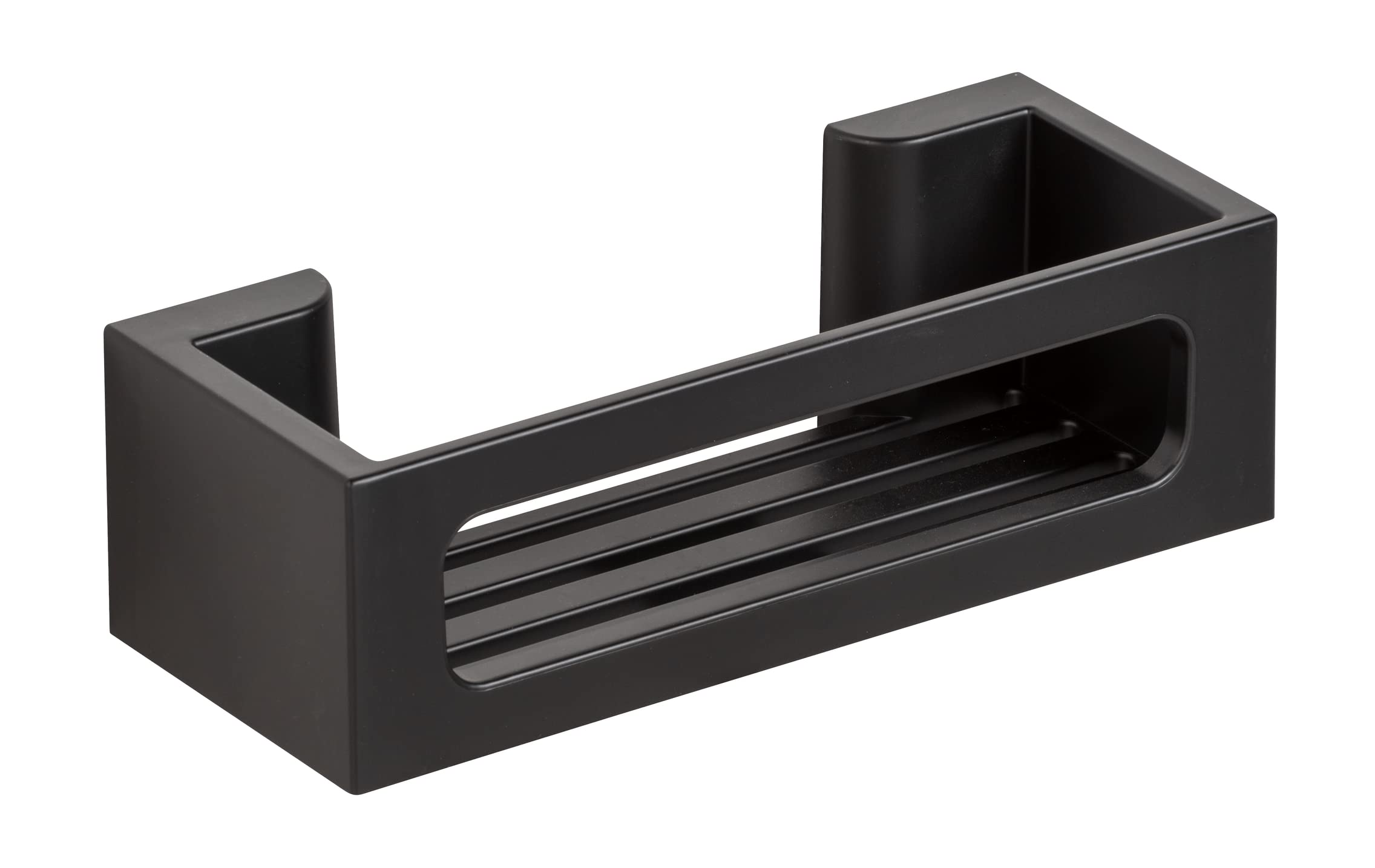 wenko-turbo-loc-wandablage-bralia-duschkorb-schwarz-30-x-8-5-x-12-cm-ohne-bohren image 1