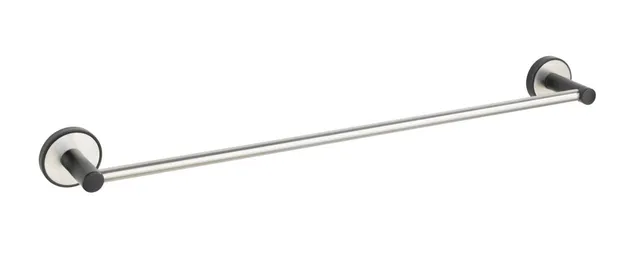 wenko-uv-loc-badetuchstange-uno-udine-61-cm-edelstahl-schwarz image 1