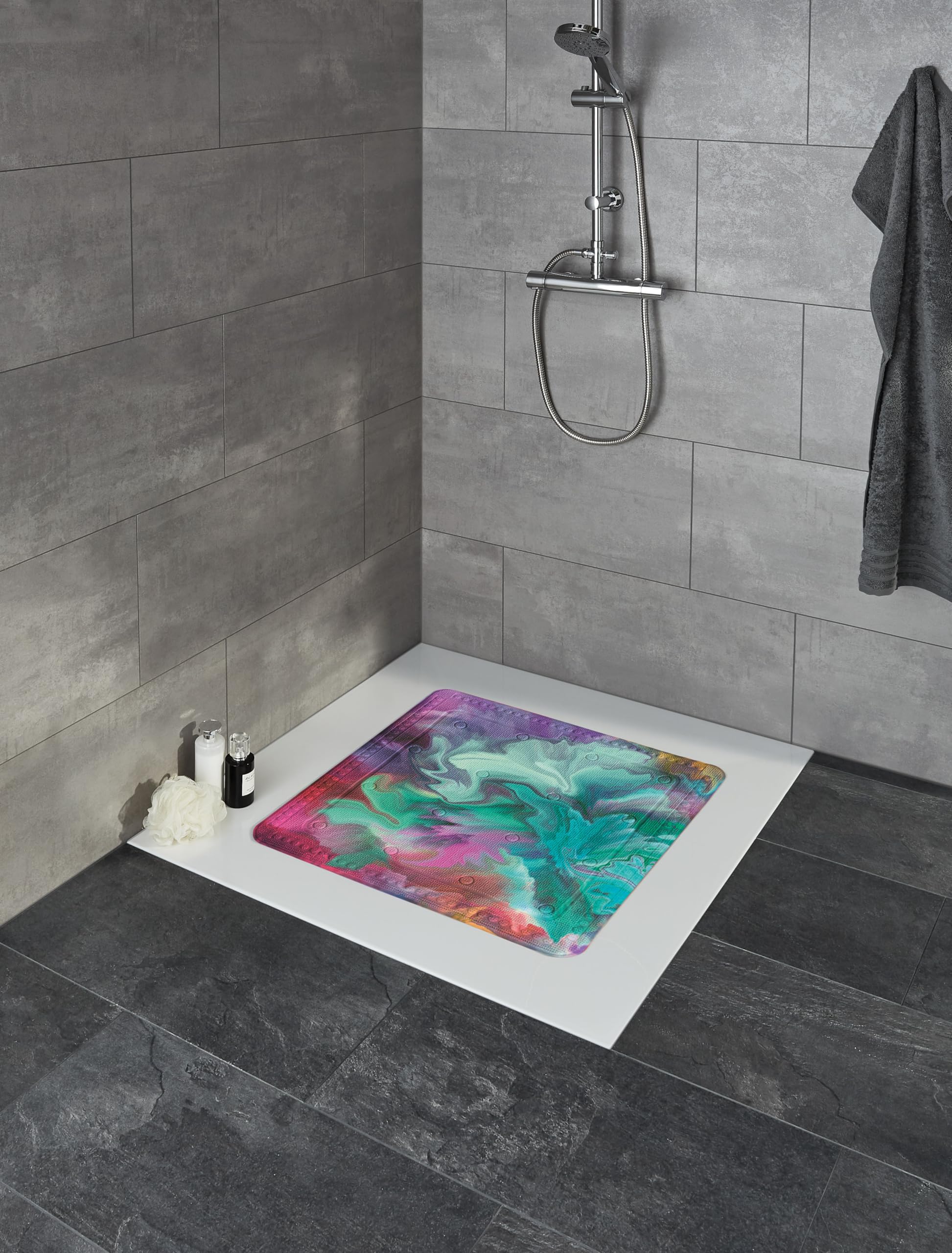 kleine-wolke-duscheinlage-fusion-multicolor-55-x-55-cm image 2
