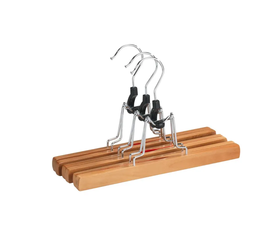 wenko-hosen-klemmb-gel-3er-set-holz-25-cm-naturfarben image 1