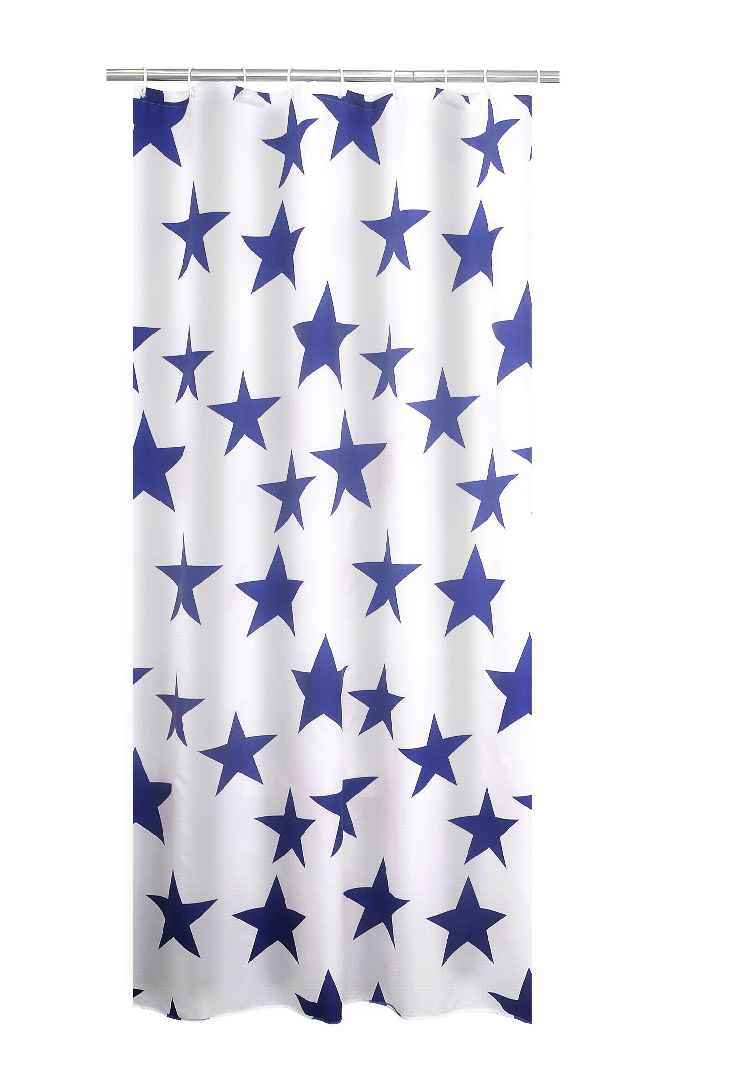 ridder-duschvorhang-textil-180-x-200-cm-wei-schwarz image 5