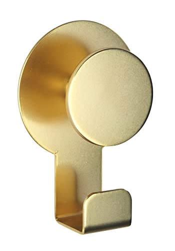 wenko-wandhaken-blandas-gold-matt-klebehaken-ohne-bohren-edelstahl-5-x-7-5-x-2-5 image 8