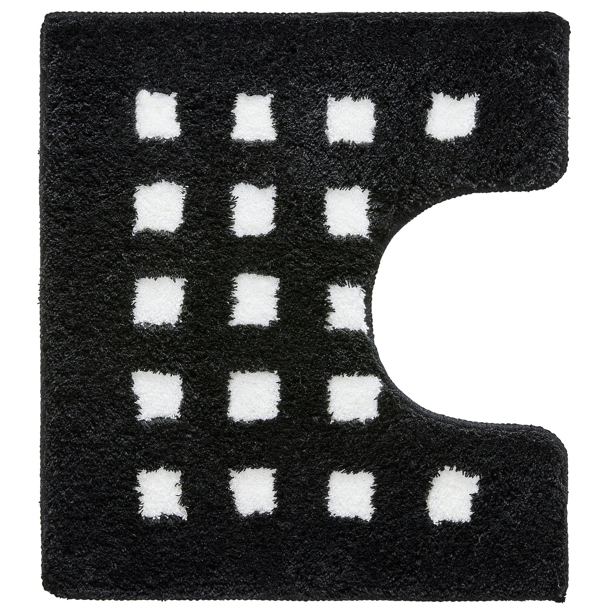 kleine-wolke-boxes-wc-vorleger-schwarz-wei-55-x-50-cm-mit-ausschnitt image 1