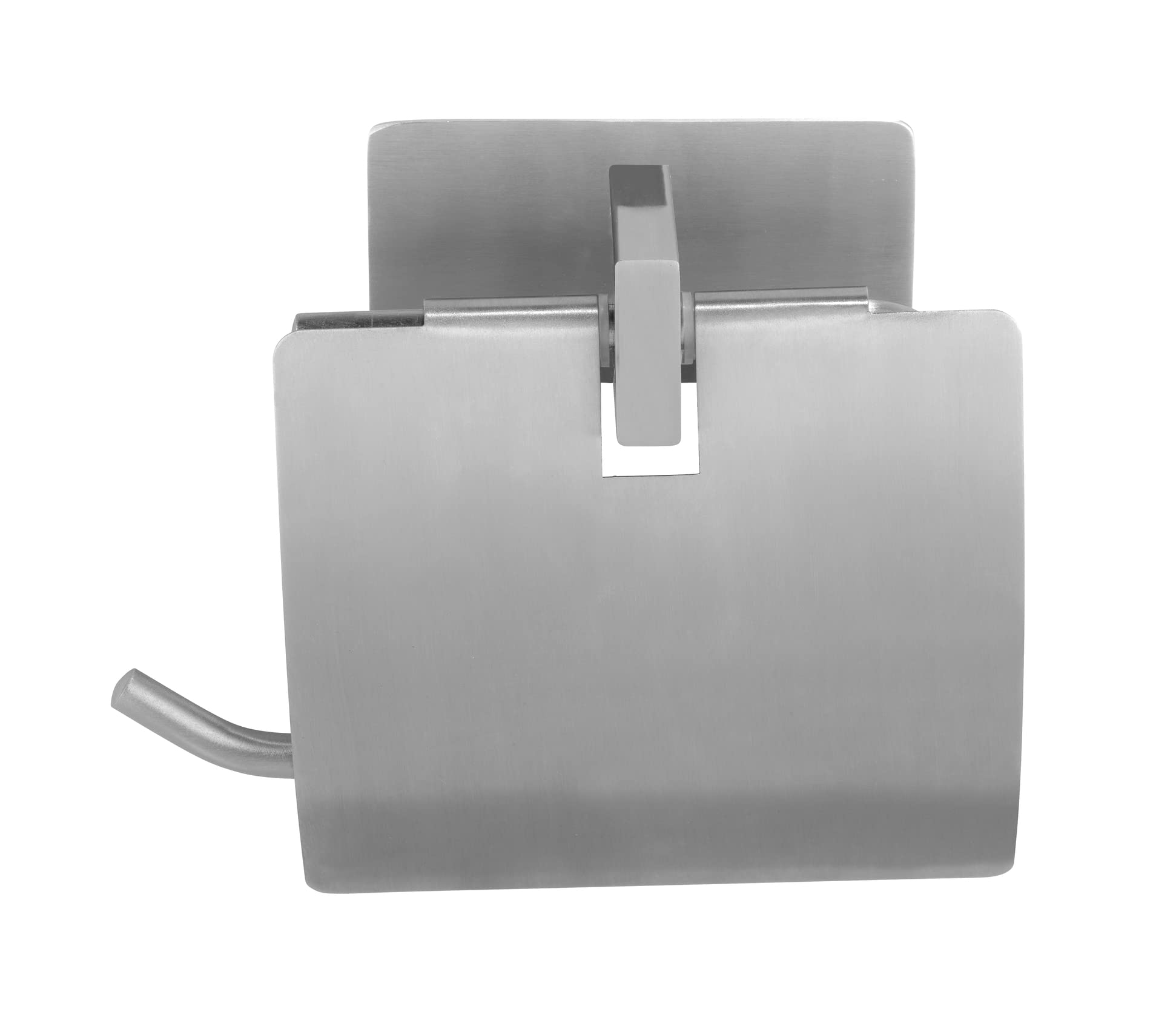 wenko-turbo-loc-genova-matt-toilettenpapierhalter-mit-deckel-edelstahl image 3