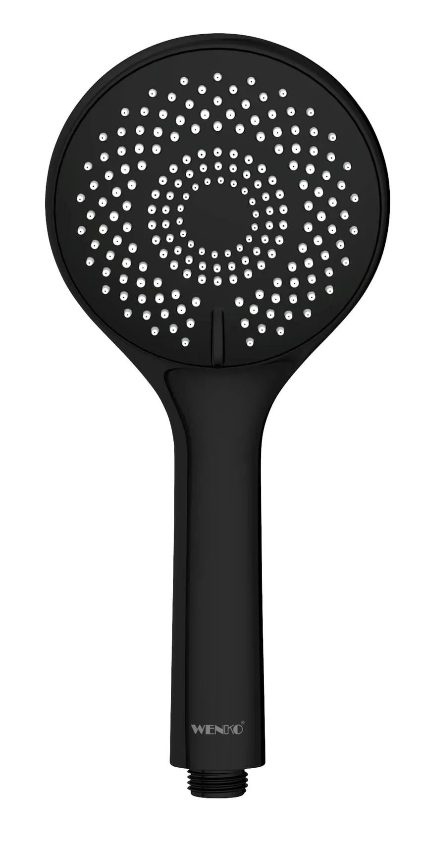 wenko-watersaving-wasserspar-duschkopf-schwarz-3-strahlarten-11-cm image 1