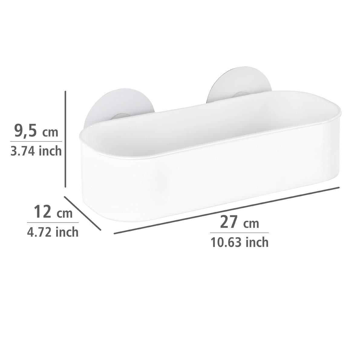 wenko-static-loc-wandablage-osimo-wei-27-x-9-5-x-12-cm-befestigung-ohne-bohren image 3