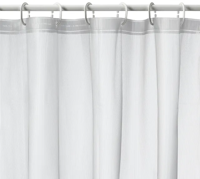ridder-folien-duschvorhang-stripe-180-x-200-cm-inkl-ringe image 1