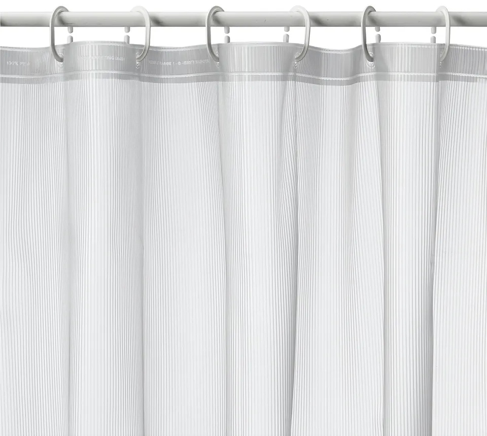 ridder-folien-duschvorhang-stripe-180-x-200-cm-inkl-ringe image 1