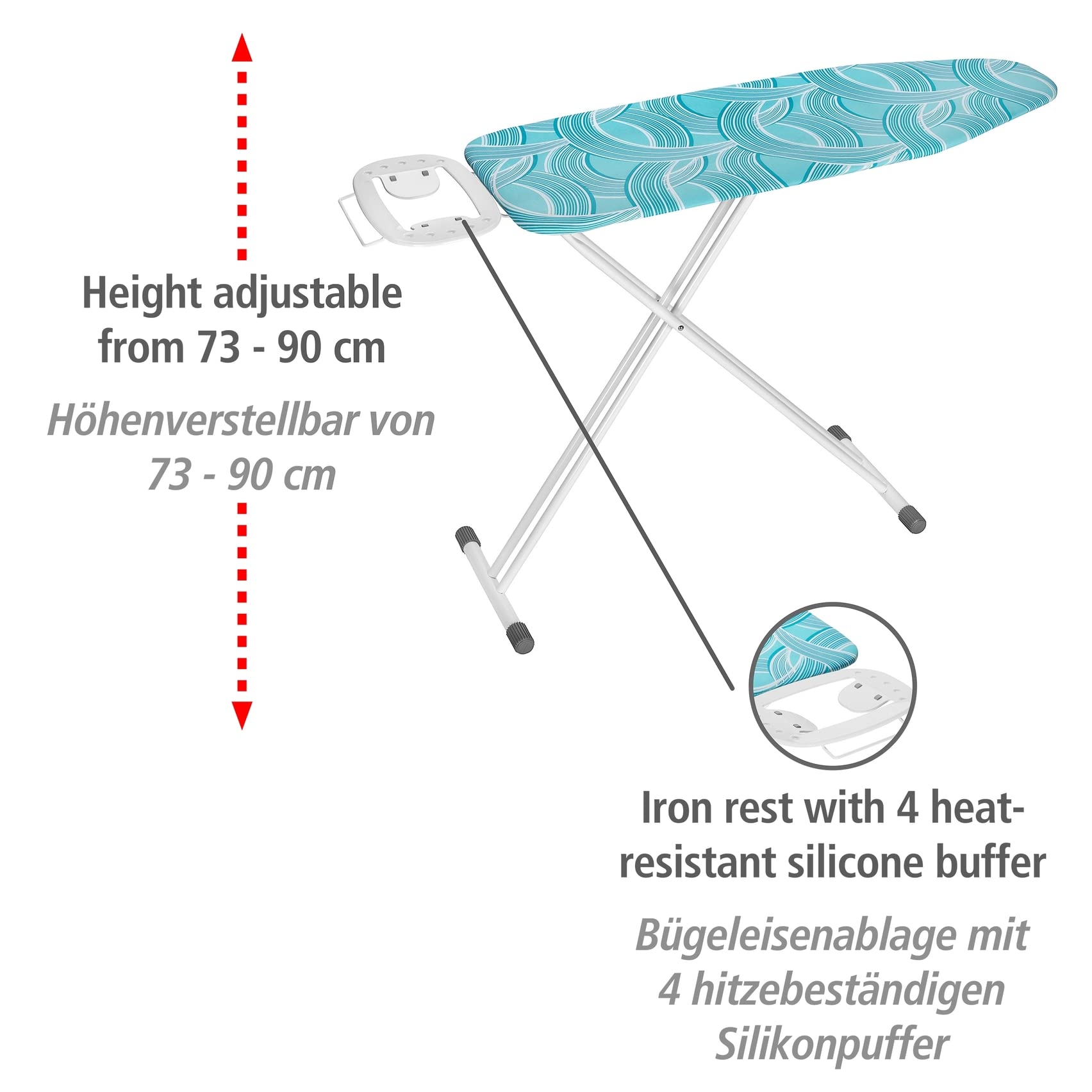 wenko-supreme-b-geltisch-b-gelbrett-120-x-42-cm-h-henverstellbar-wei image 5