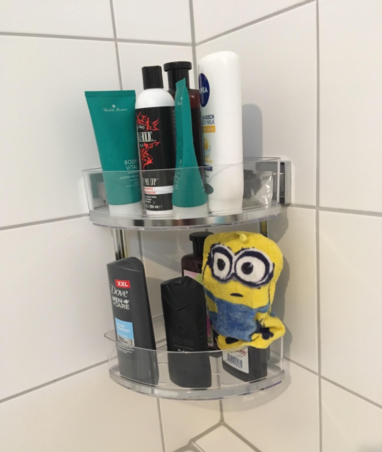 Endlich Ordnung in der Dusche