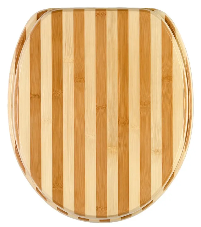 sanilo-wc-sitz-bambus-gestreift-mit-absenkautomatik-holz-universell image 1