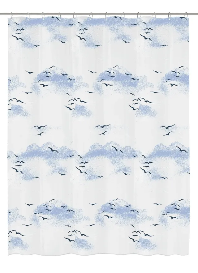 kleine-wolke-duschvorhang-sky-polarblau-180-x-200-cm-vinyl image 1