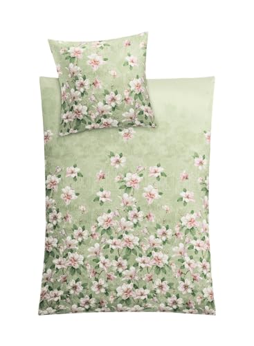 kleine-wolke-bettw-sche-satin-magnolia-distel-155-x-220-cm-80-x-80-cm image 6