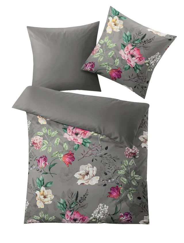 kleine-wolke-satin-bettw-sche-vincenza-basalt-155x220-cm-80x80-cm image 1