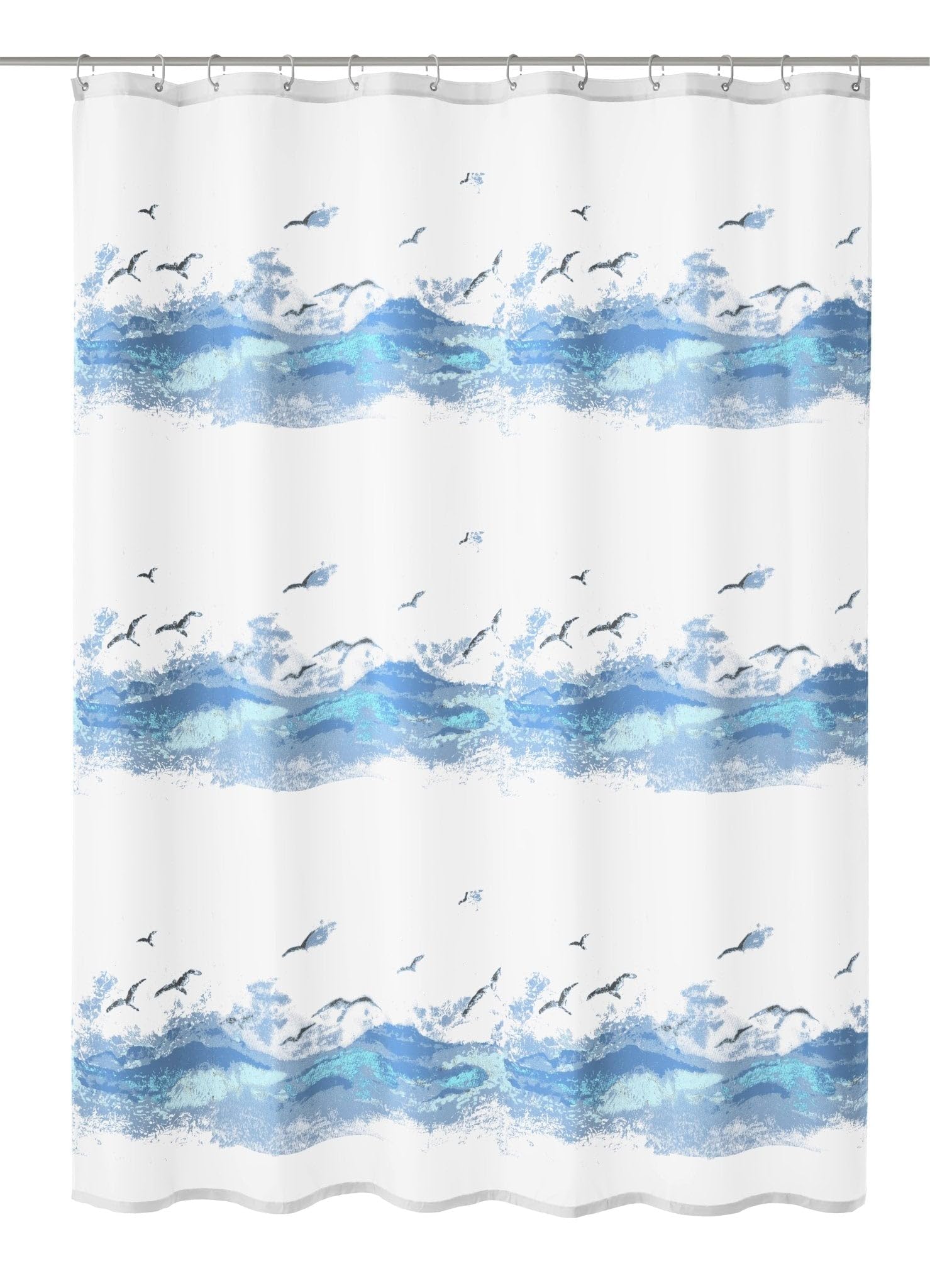 kleine-wolke-duschvorhang-textil-seaside-krokusblau-120-x-200-cm image 1