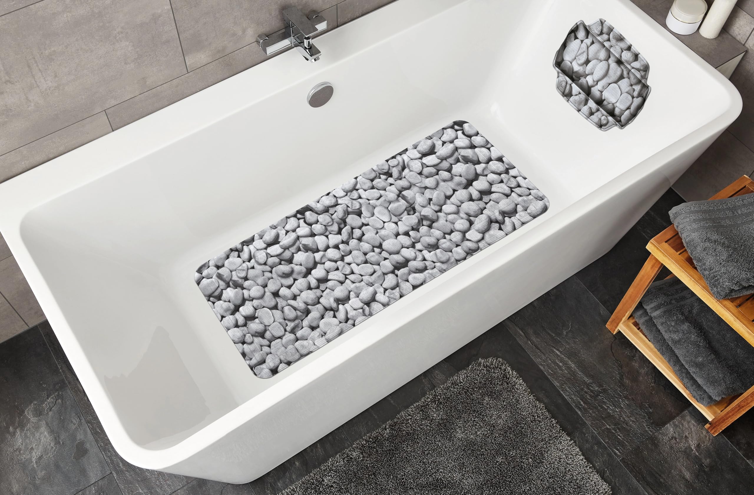 kleine-wolke-nackenpolster-stepstone-grau-32-x-22-cm-badewannenkissen image 6
