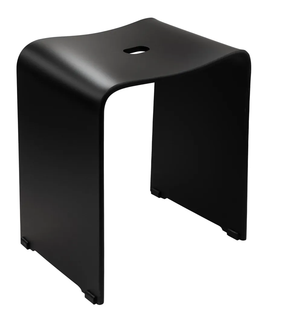 ridder-bad-hocker-trendy-schwarz-matt-badehocker-40-x-27-5-x-48-cm image 1