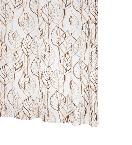 ridder-duschvorhang-folie-180x200-cm-leaves-braun-inkl-ringe image 8