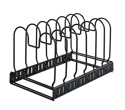 wenko-deckel-und-pfannenhalter-ausziehbar-30-57-x-18-x-18-cm-metall-schwarz image 8