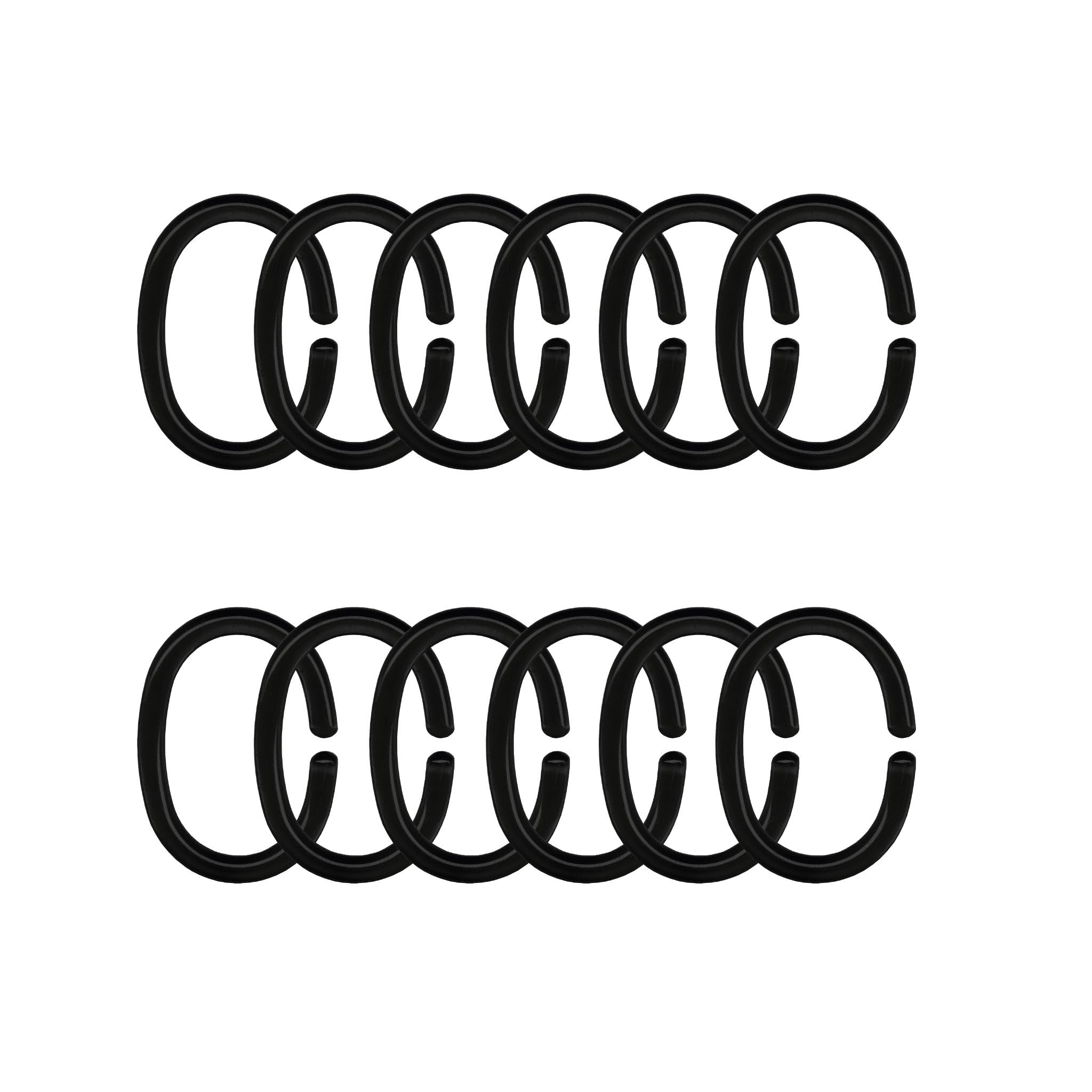 kleine-wolke-duschvorhang-ringe-schwarz-12-teilig image 4