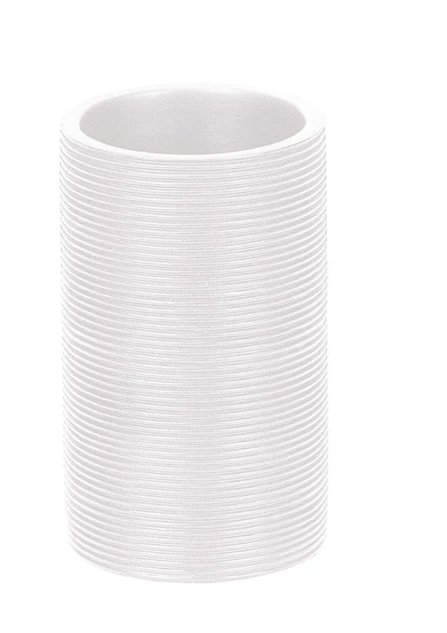kleine-wolke-zahnputzbecher-kyoto-wei-polyresin-becher-200-ml image 1