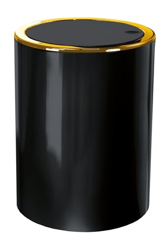 kleine-wolke-golden-clap-kosmetikeimer-5-liter-schwarz-19-x-24-5-cm image 3