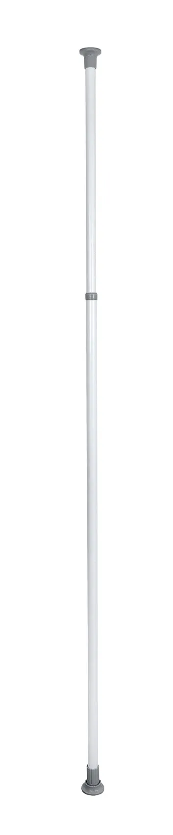 wenko-herkules-teleskopsystem-stange-165-300-cm-wei-grau image 1
