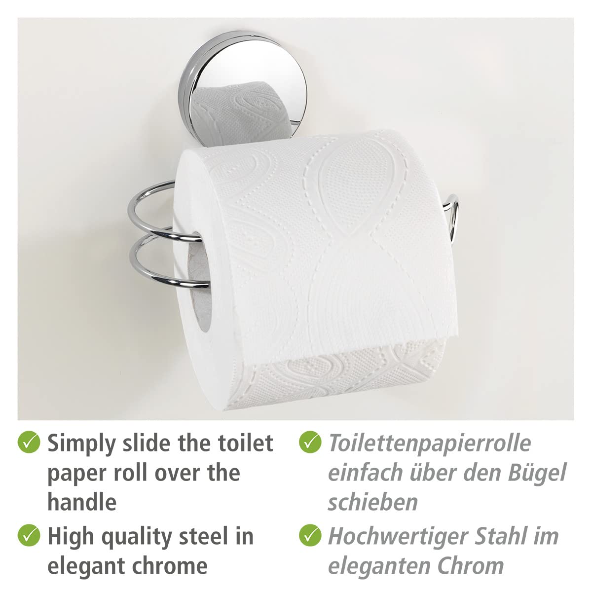 wenko-static-loc-plus-toilettenpapierhalter-osimo-stahl-15-5x13x8-5-cm image 3