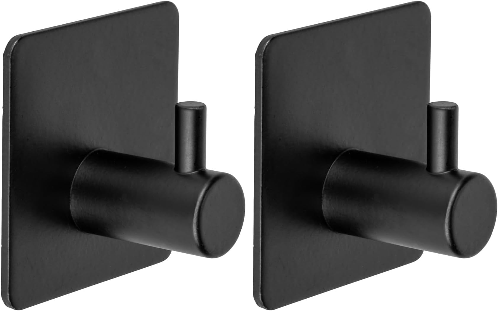 wenko-ureo-wandhaken-schwarz-2er-set-edelstahl-handtuchhaken-ohne-bohren image 2