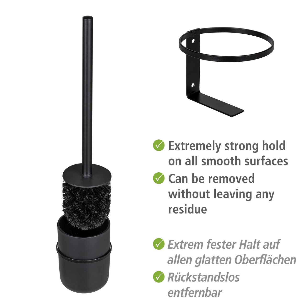 wenko-wc-garnitur-carpino-schwarz-turbo-loc-ohne-bohren image 4