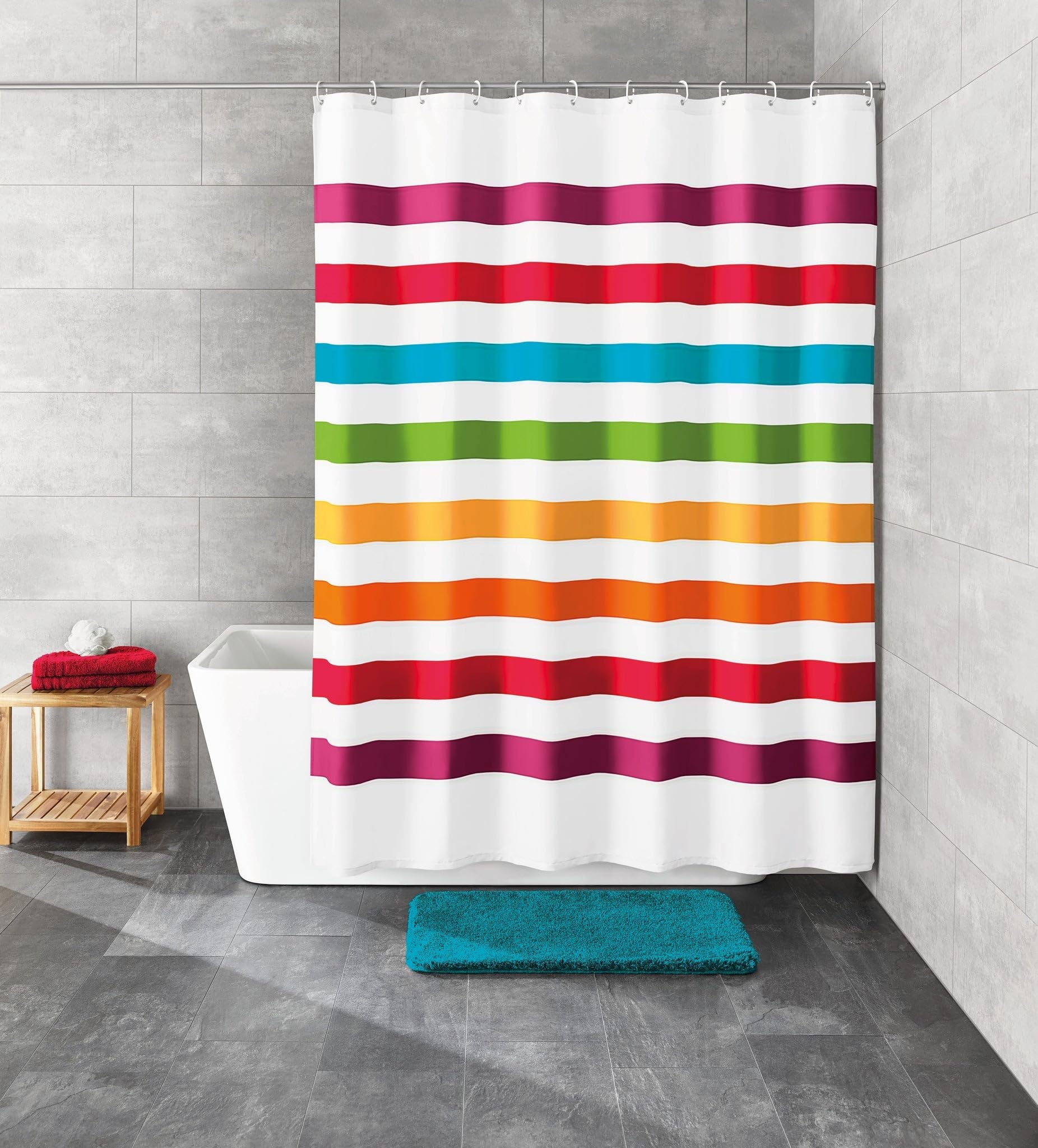 kleine-wolke-duschvorhang-select-multicolor-textil-180-x-200-cm-oeko-tex image 2